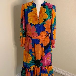 Calvin Klein floral dress